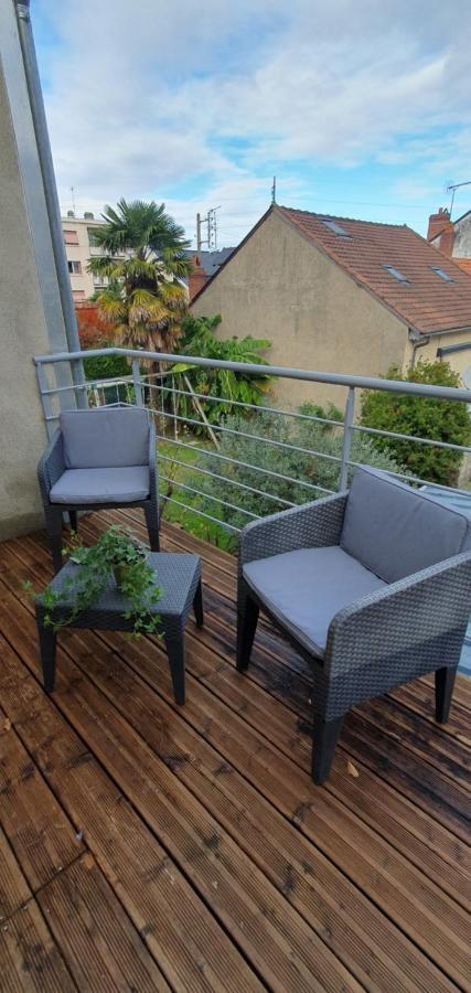 Charmant T2 Avec Grande Terrasse Quartier Jardin Massey Tarbes Exterior foto